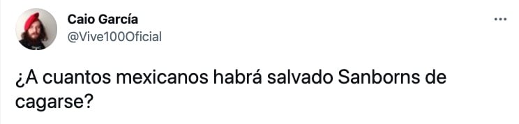 Sanborns, tendencia en Twitter