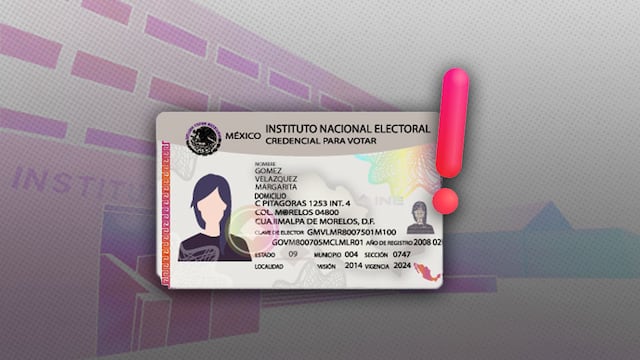 Nuevo modelo de credencial de elector INE