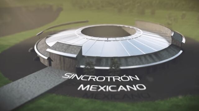 Concepto del sincrotrón que se instalará en el estado de Hidalgo, México.