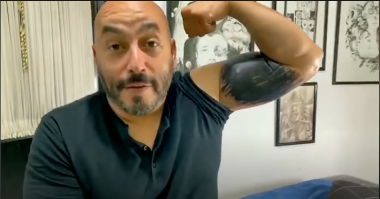 Tatuaje de Lupillo Rivera