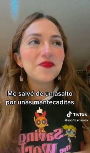 Joven narra cómo un paquete de mantecada la salvó de un asalto