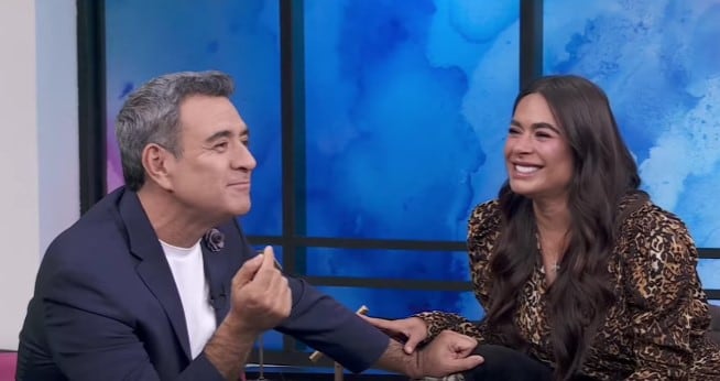 Héctor Sandarti y Galilea Montijo
