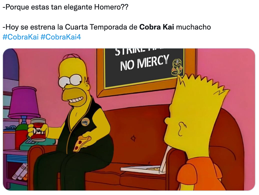 Memes del estreno de 'Cobra Kai'