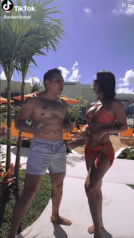 Edwin Luna y Kimberly Flores