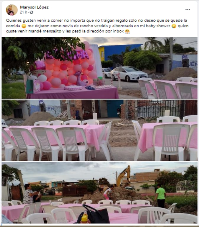 Baby shower Marysol López