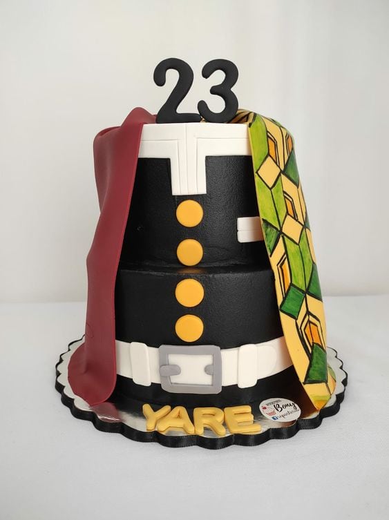 Pastel de Demon Slayer: Kimetsu no Yaiba