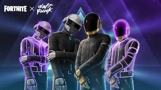 Daft Punk llega a Fortnite aunque la banda se retiró en 2021
