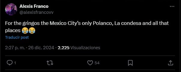 Usuarios reaccionan a post de extranjero que creía que México era un desierto
