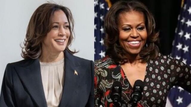 Kamala Harris y Michelle Obama