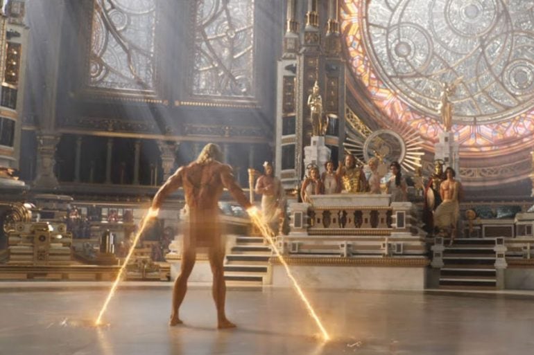 Escena mas reproducida del tráiler de 'Thor: Love and Thunder'