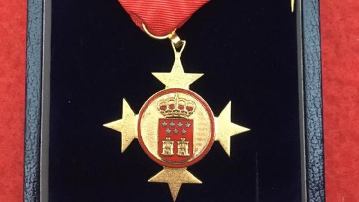 Medalla internacional de la Comunidad de Madrid.