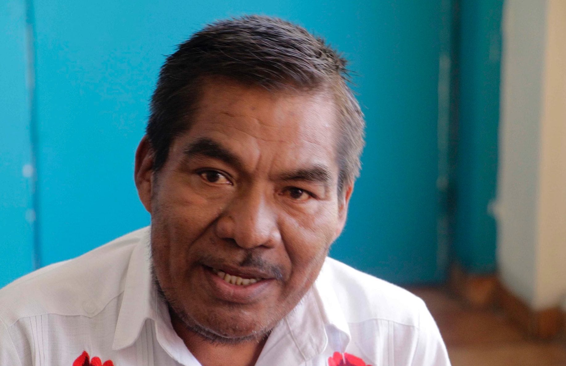 Bruno Plácido, líder de la UPOEG