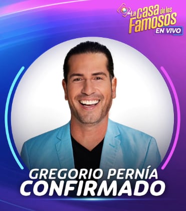 Gregorio Pernía en La Casa de los Famosos 4