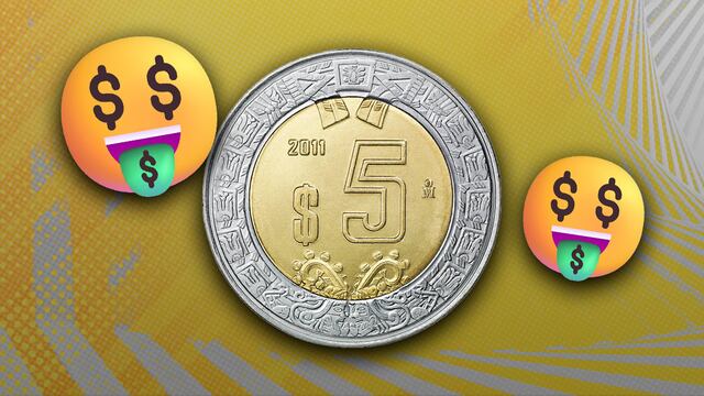 Moneda de 5 pesos