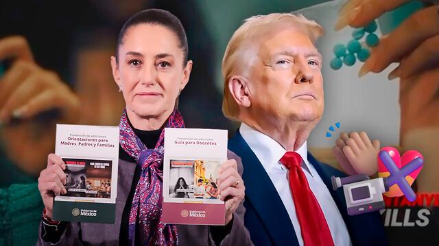Claudia Sheinbaum celebra que Donald Trump difunda campaña contra el fentanilo