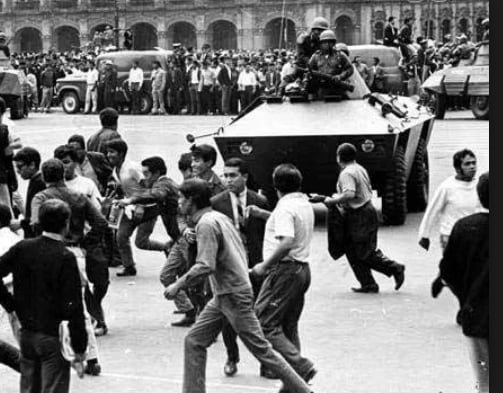 Así fueron las noches antes del 2 de octubre.