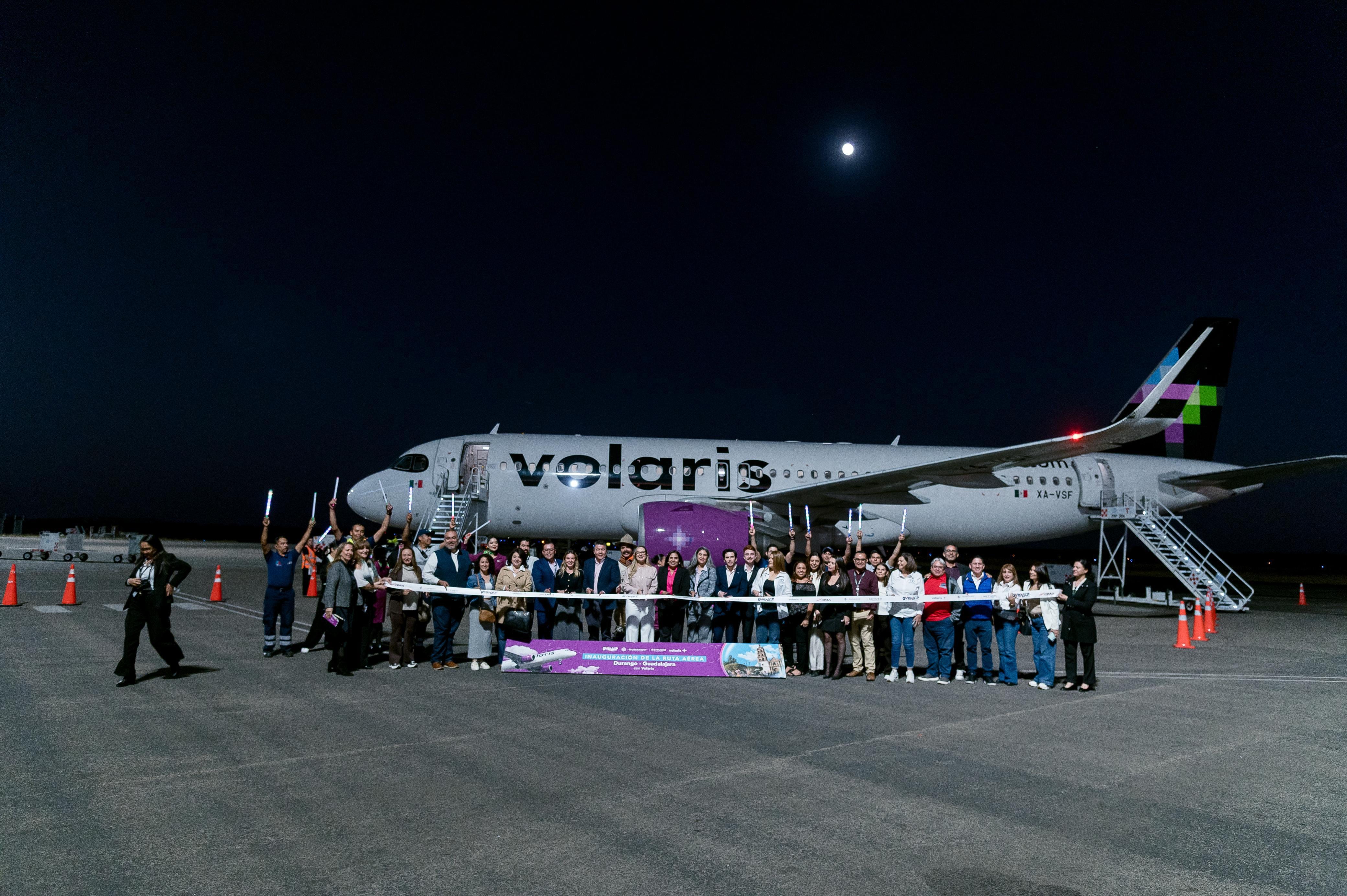 Volaris abre vuelo directo entre Durango y Guadalajara: lunes, miércoles y viernes