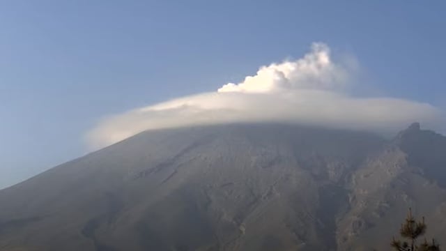 Volcán Popocatépetl el 29 de mayo