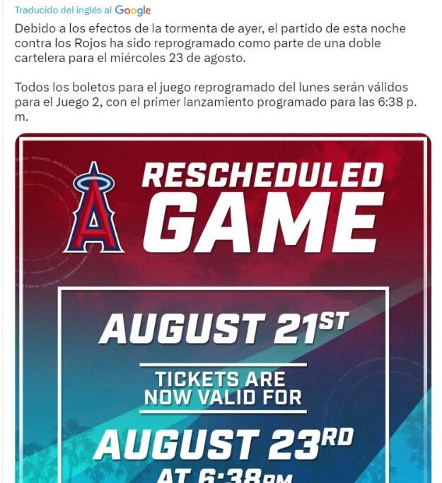 Los Ángeles Angels.