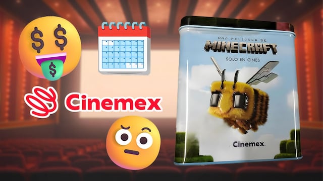 Palomera de Minecraft en Cinemex