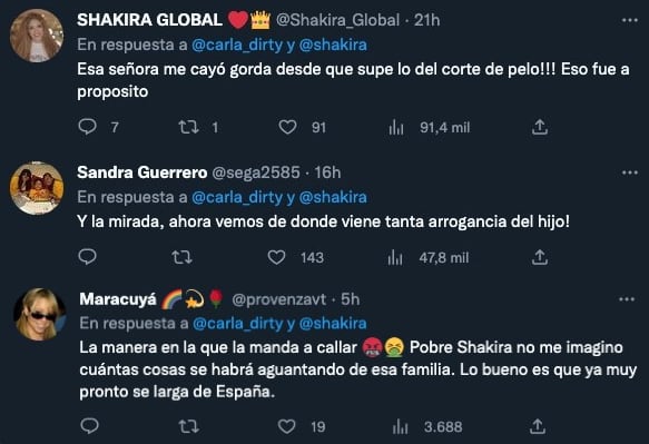 Usuarios de redes sociales se indignan por maltrato hacia Shakira