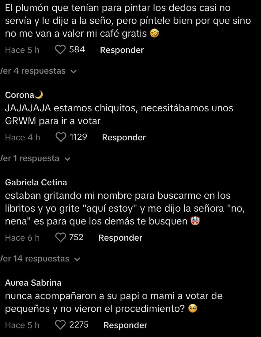 Los jóvenes cuentan su experiencia en sus primeras elecciones 2024