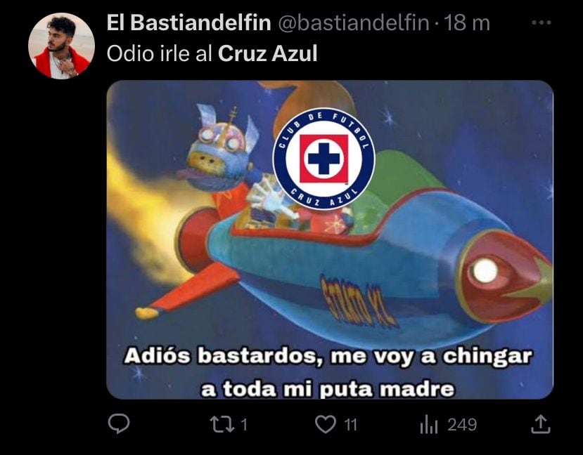 Memes Cruz Azul.
