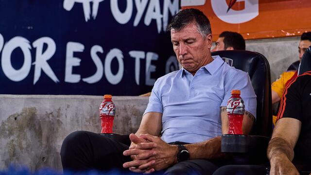 Robert Dante Siboldi, en los cuartos de final ante Rayados.