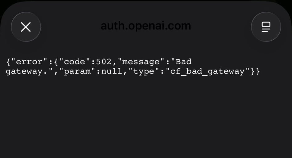 ¿Se cayó ChatGPT? Caída de OpenAI colapsó la inteligencia artificial