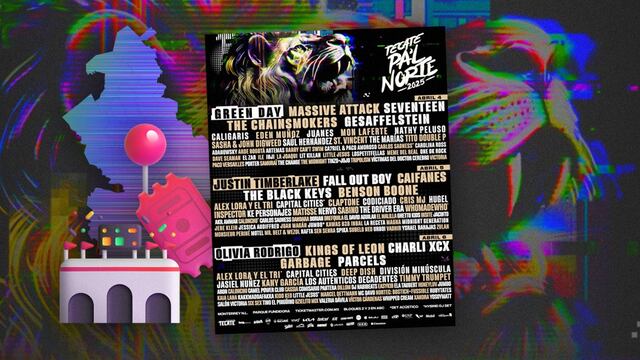 Tecate Pal Norte 2025 revela lineup con Green Day, Justin Timberlake y Olivia Rodrigo como headliners