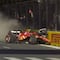 La sucia maniobra de Carlos Sainz Jr. que dejó a Checo Pérez sin podio en el Gran Premio de Azerbaiyán
