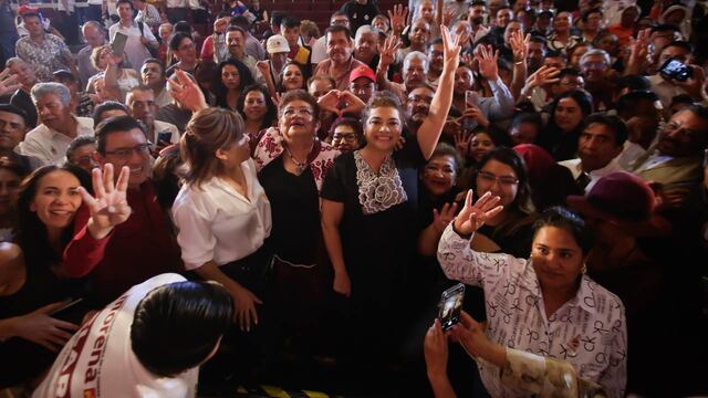 Clara Brugada, candidata a jefa de gobierno de la CDMX