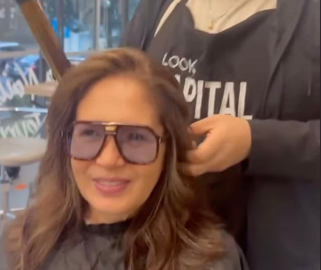 Yolanda Andrade aparece en el estilista y con buen semblante tras padecer una recaída de salud