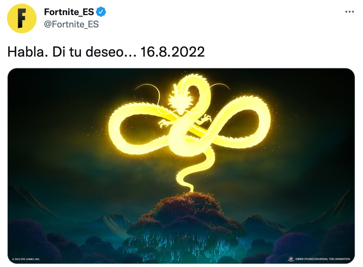 Dragon Ball en Fortnite