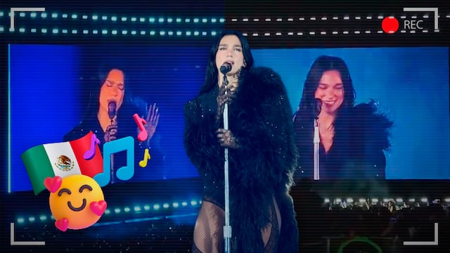 La reacción del público cuando Dua Lipa cantó Bésame Mucho en su primer concierto en México