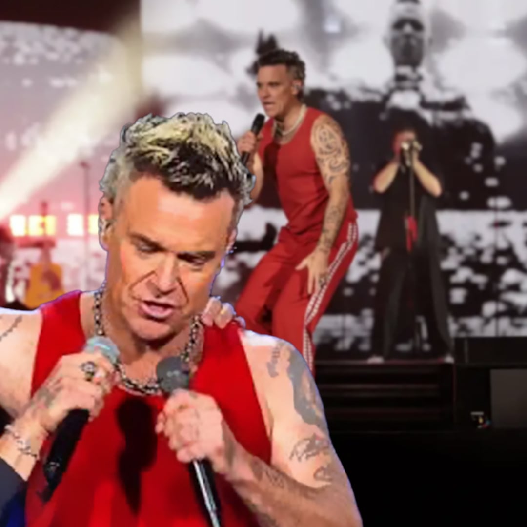 Omar Chaparro sorprendió al cantar “Better Man” en el concierto de Robbie Williams