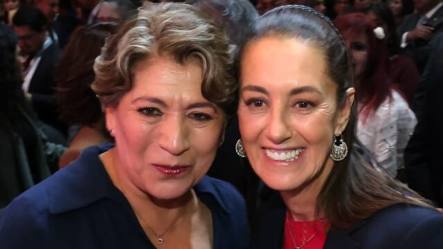 Delfina Gómez y Claudia Sheinbaum