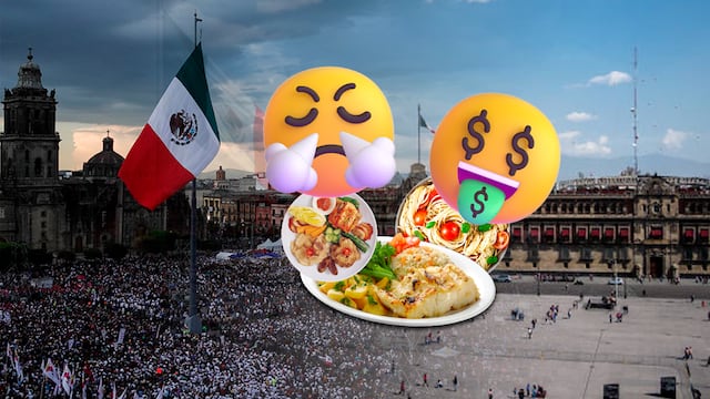 Estos son los absurdamente caros precios de los platillos en la terraza Frida K. del Zócalo