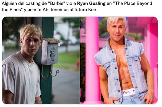 Memes de Ryan Golsling como Ken