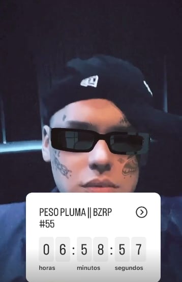 Bizarrap revela hora de lanzamiento de su colaboración con Peso Pluma