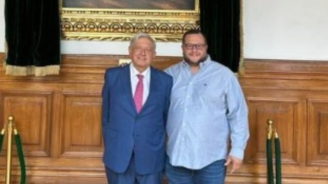 José Ramón López Beltrán y AMLO