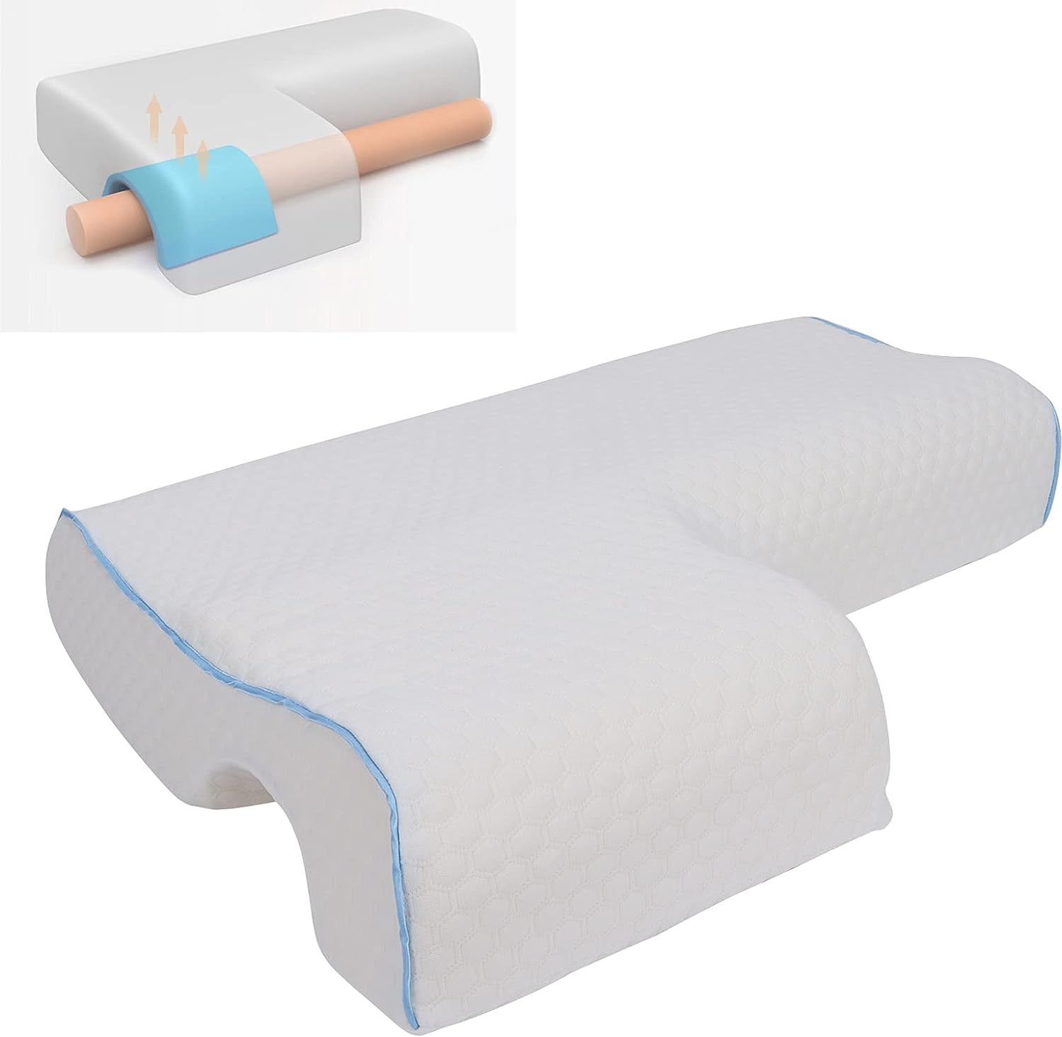 Almohada para dormir de cucharita