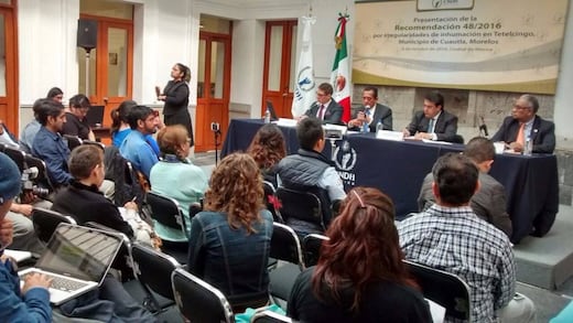 Demanda CNDH a gobierno de Morelos disculpa pública por Tetelcingo