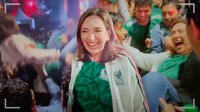 Xóchitl Gálvez vuela en el Ángel por el triunfo en el México vs Chequia