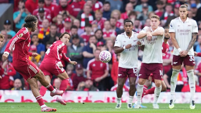 Liverpool vs Arsenal: ¿Cómo quedó el partido de la jornada de la Premier League?