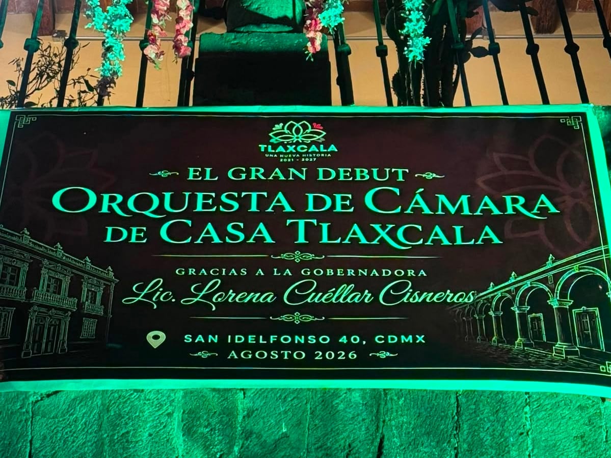 Orquesta de Cámara Casa Tlaxcala debuta en CDMX.