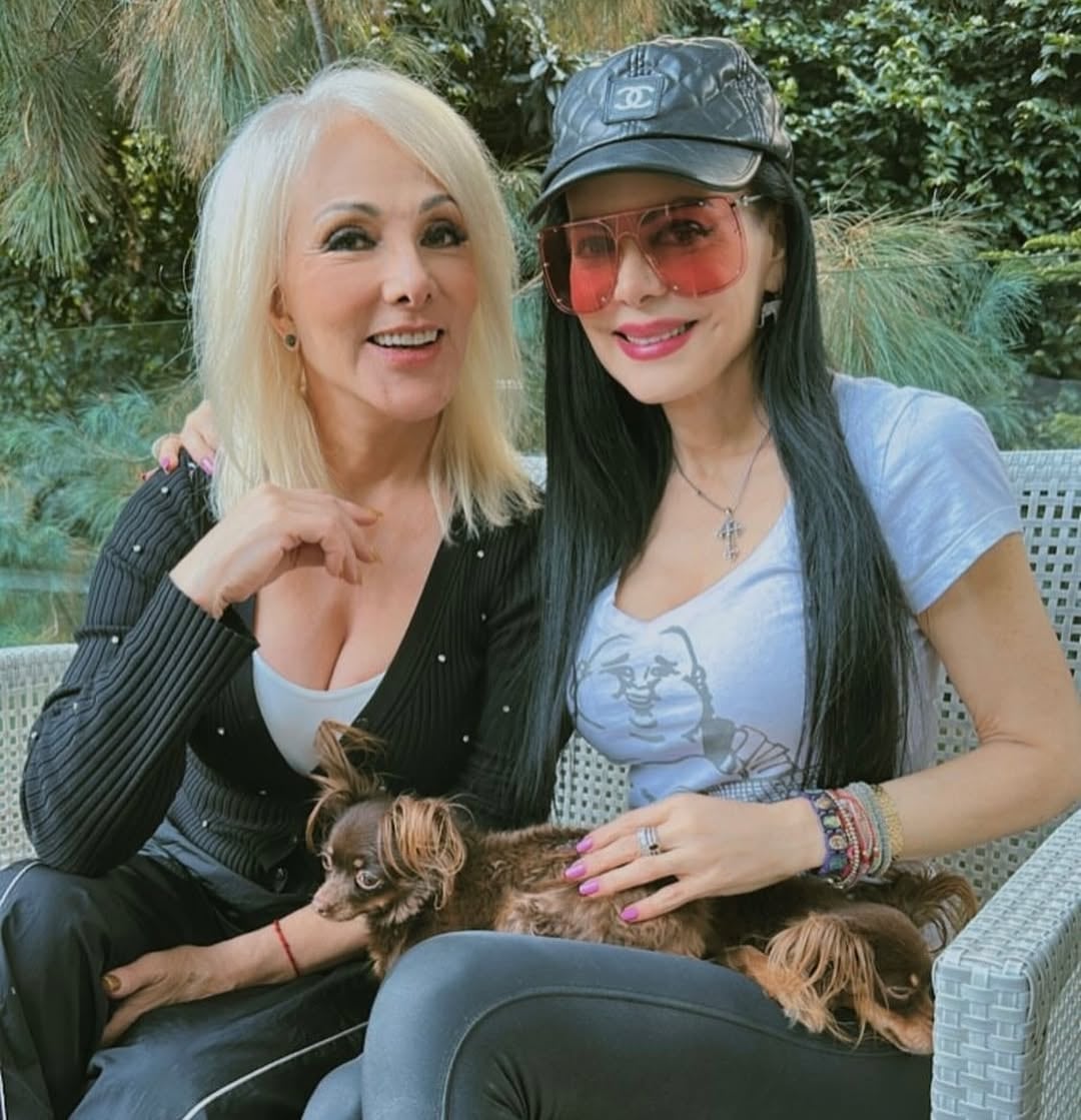 Olivia Collins y Maribel Guardia