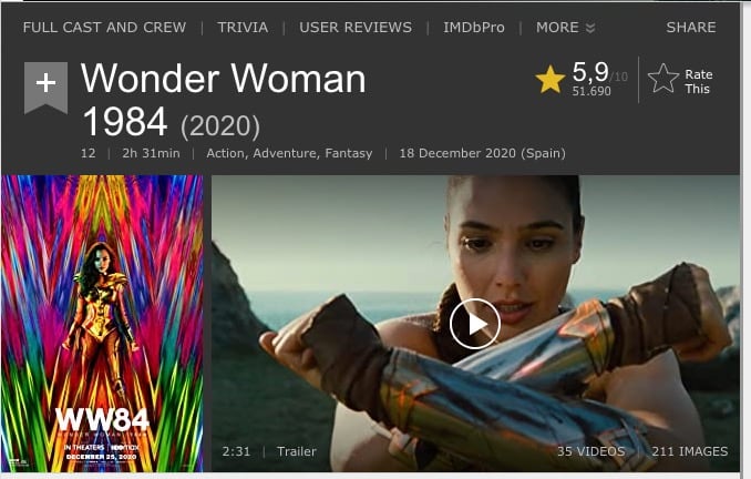 Wonder Woman 1984