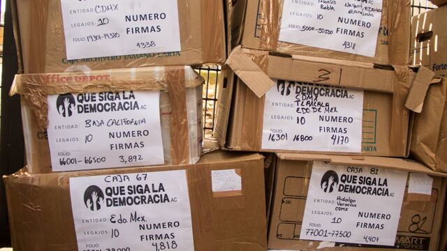 Firmas para revocación de mandato