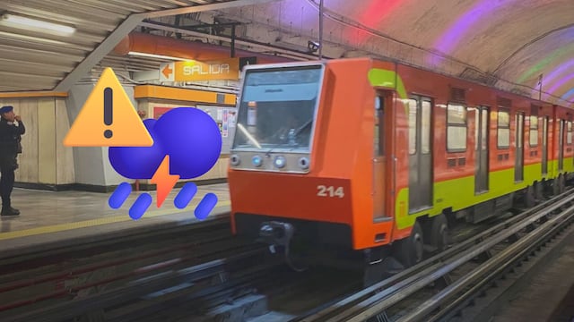 Metro CDMX va lento por lluvias; reportan afectaciones en todas las líneas